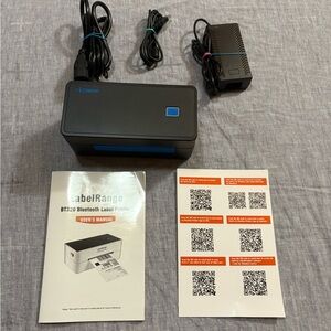 NEW LABELRANGE Thermal Label Printer CLABEL BT 320 Blue Tooth Label Printer